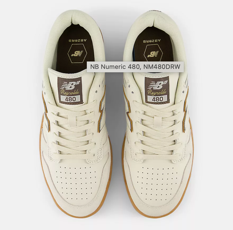New Balance Numeric 480 DRW ヌメリック New Balance Numeric NM480 Reynolds Sea Salt/Gum – Eastern