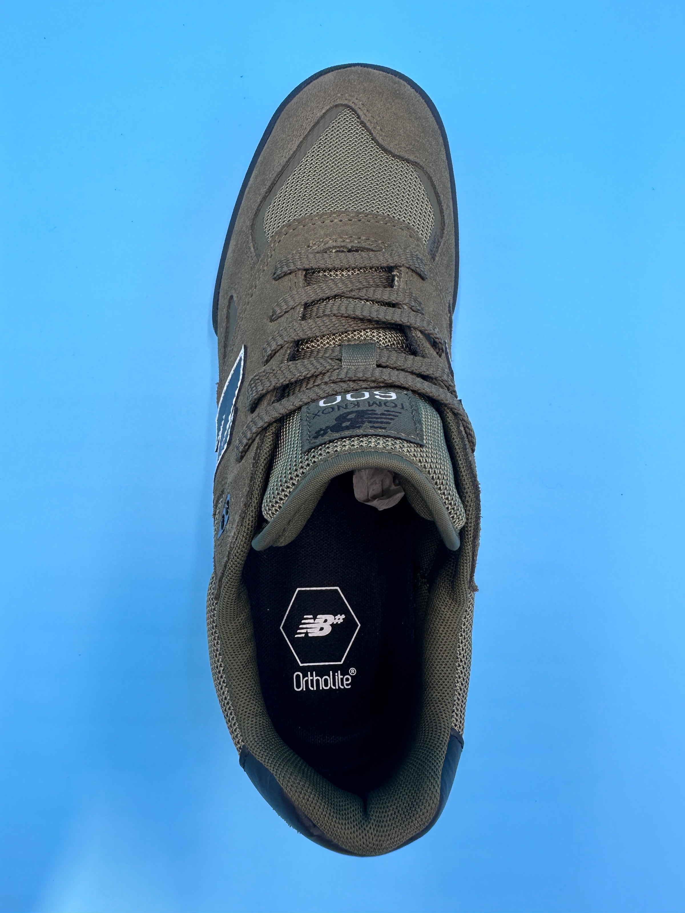 NEW BALANCE TOM KNOX NM 600 BNG (OLIVE/BLACK) | McGills Skate Shop