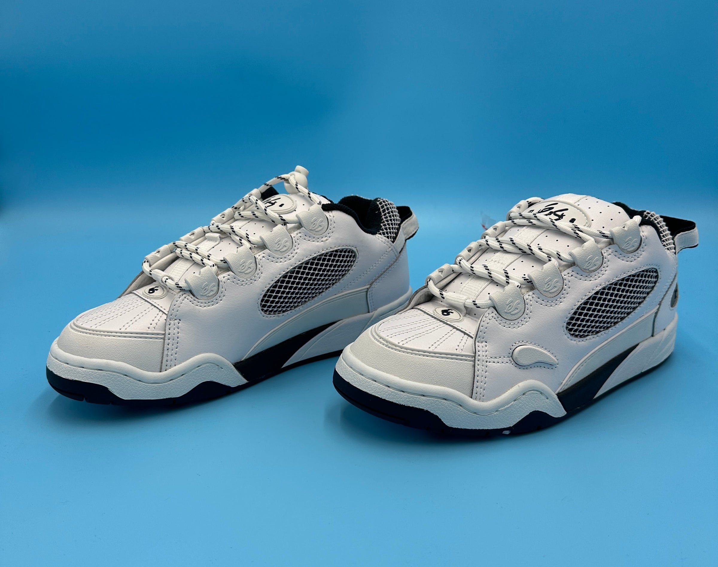 ES FOOTWEAR MUSKA WHITE/NAVY | McGills Skate Shop