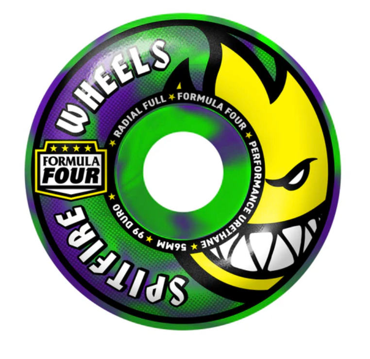 SPITFIRE F4 99A RADIAL FULL SWIRL | McGills Skate Shop