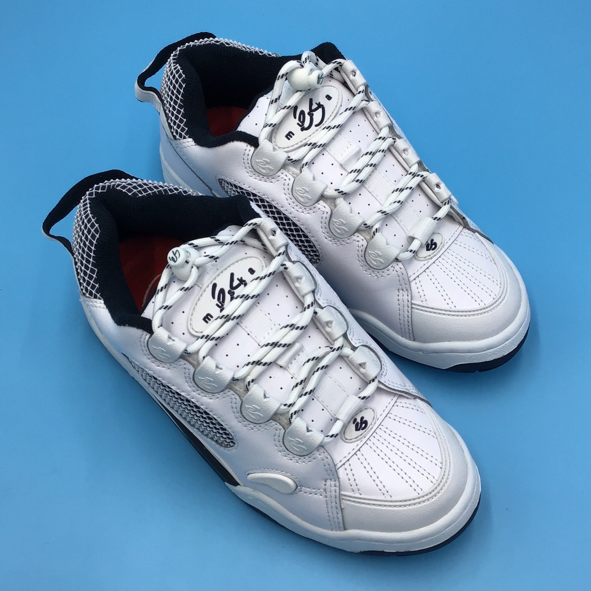 ES FOOTWEAR MUSKA WHITE NAVY McGills Skate Shop