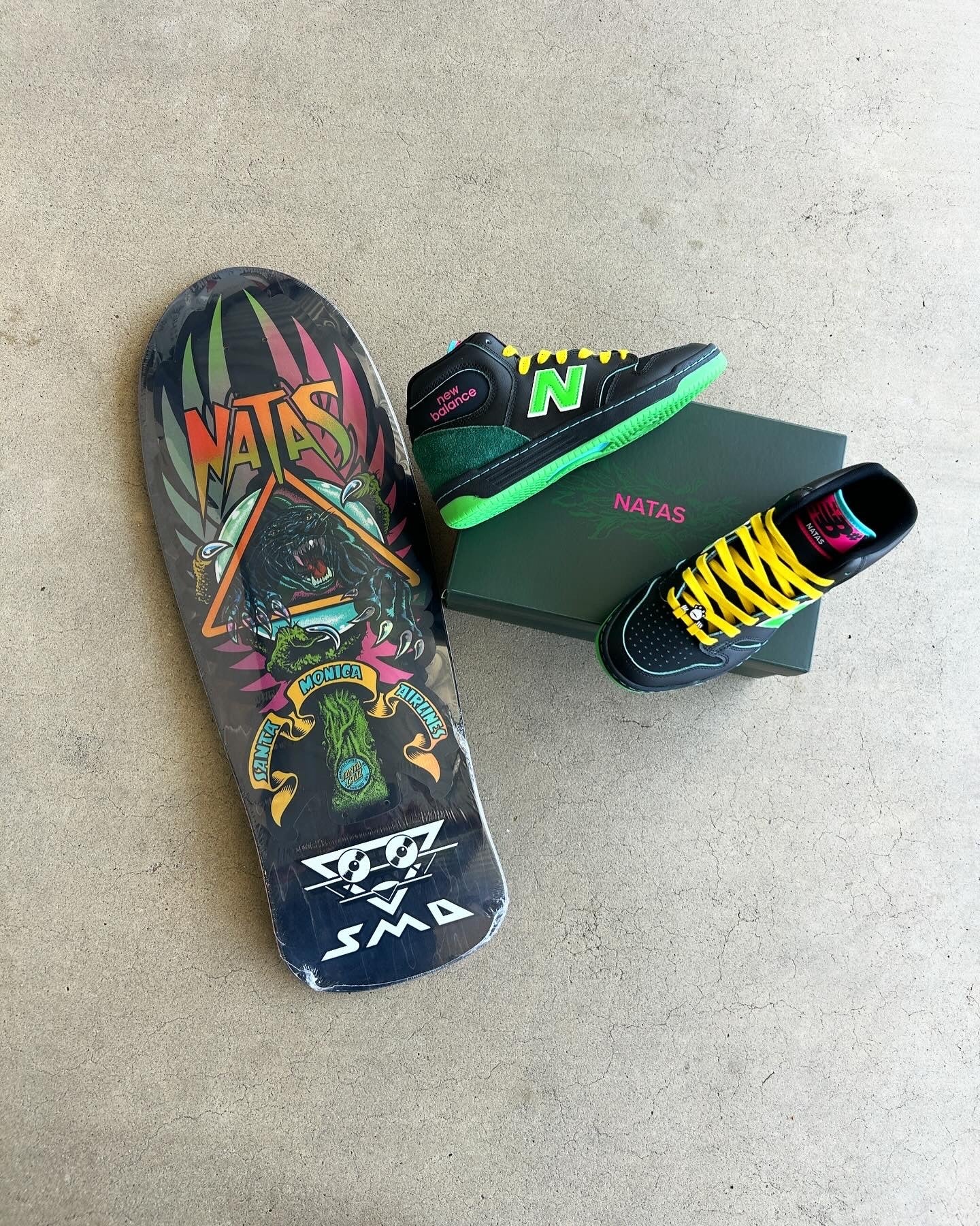 NEW BALANCE NATAS NM 480 HSN BLK GREEN